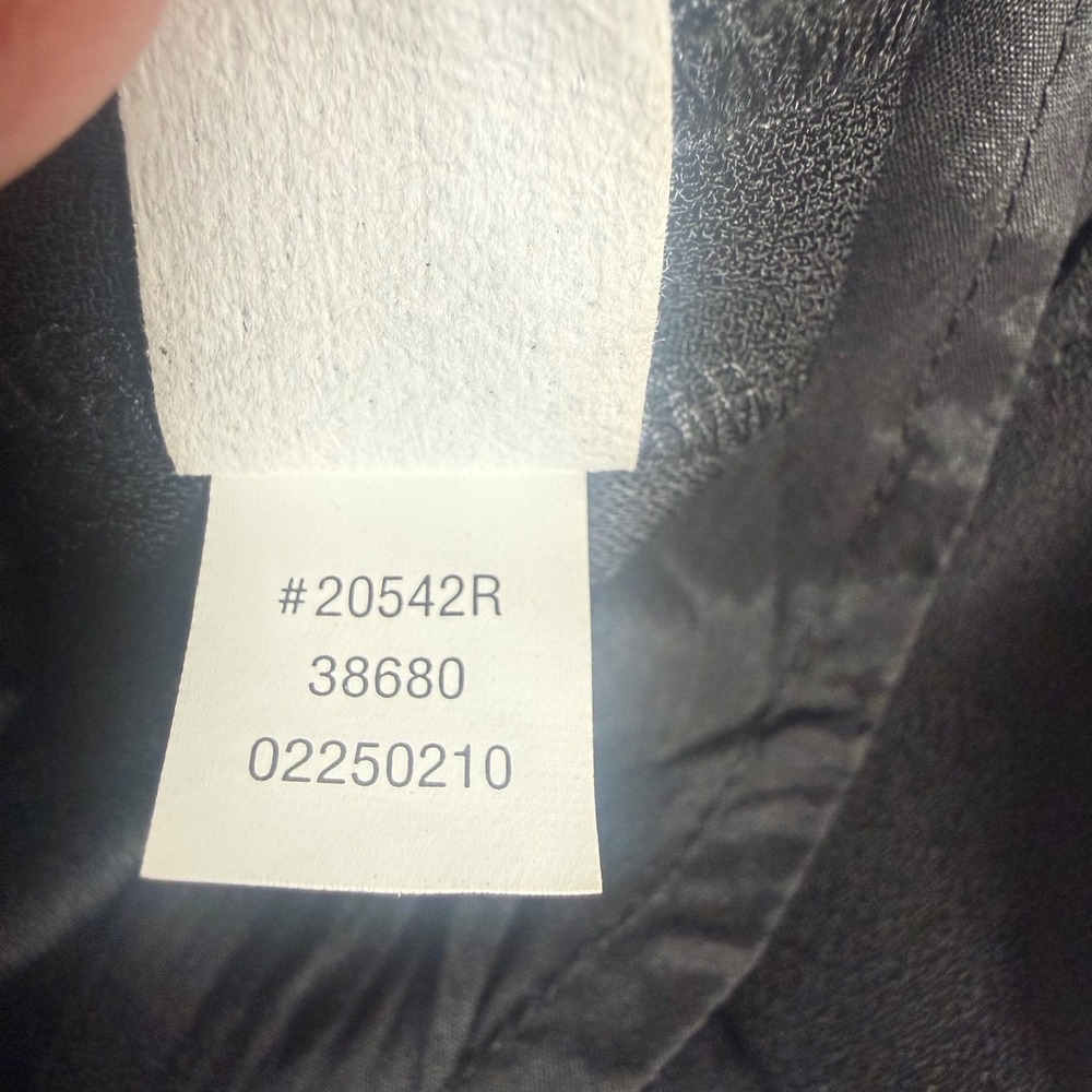 Spanx Carefree Crepe Wide Leg Pants Womens XL Black Polyester Pleated Trousers - Picture 9 of 10